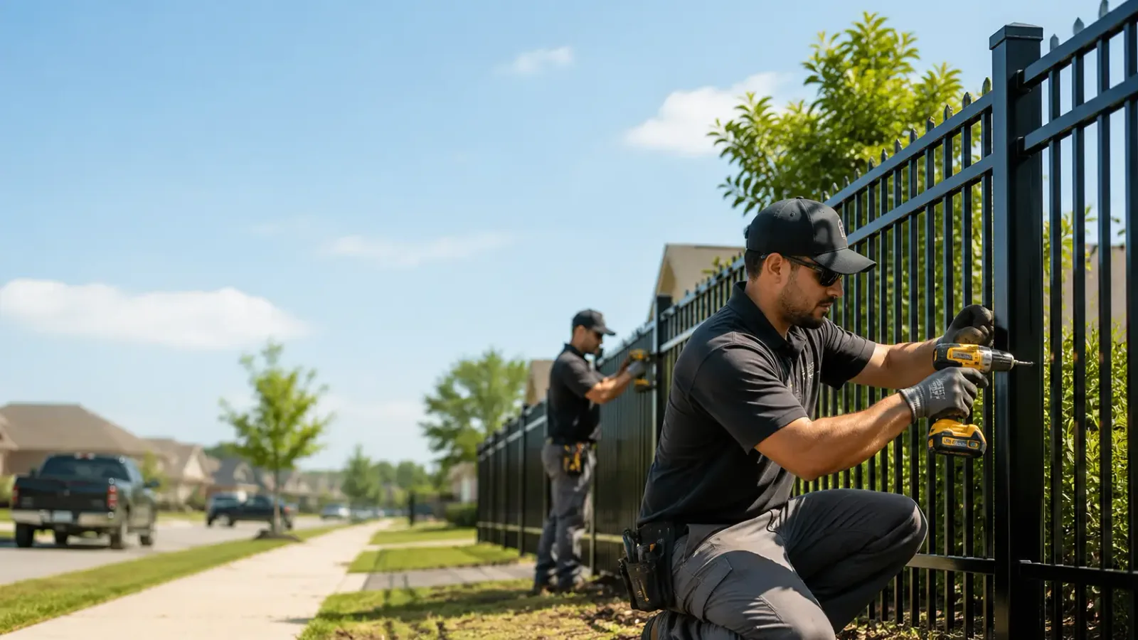 Metal Fence Installation in Burlingame, CA